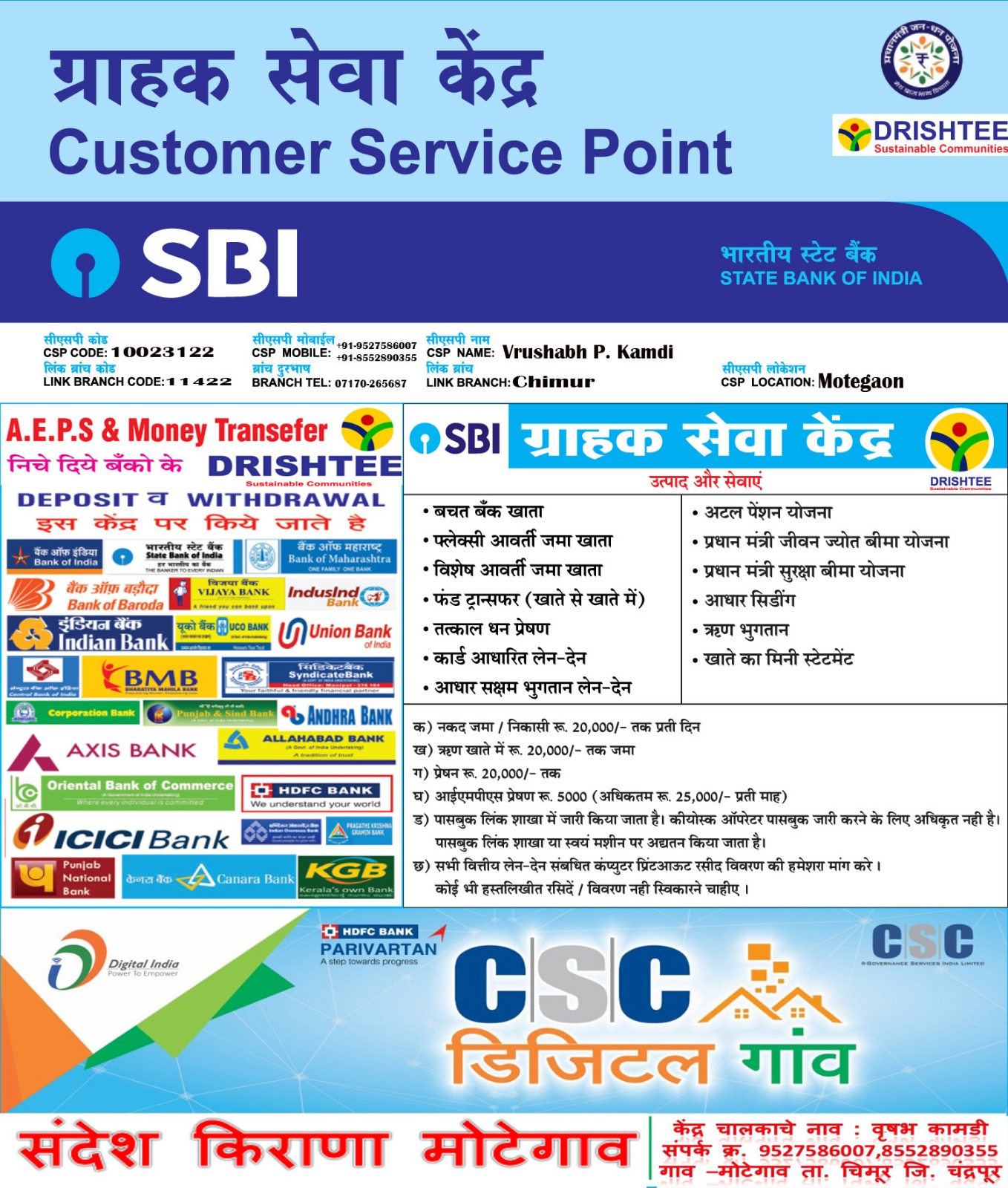 बचत खाते झिरो बॅलन्स